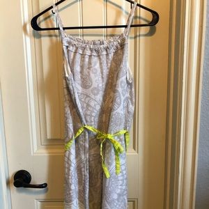 Green and Grey Sundress